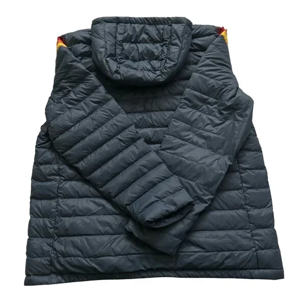 Marine Layer Banks Puffer Hoodie  sea Jacket Navy blue sz XL full zip pockets - Picture 2 of 12